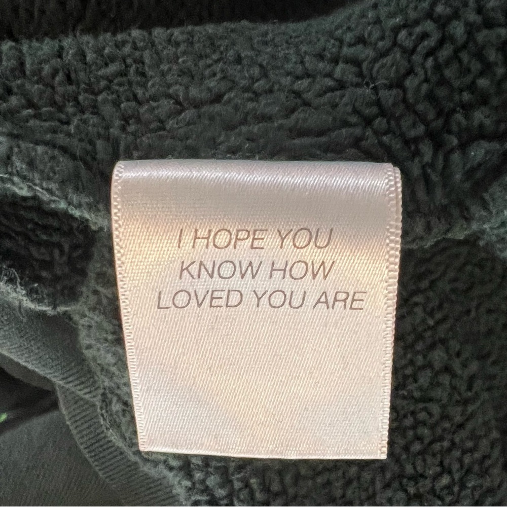 The Local Love Club Aura Crewneck Sweatshirt Green pullover Graphic Small - Picture 8 of 12